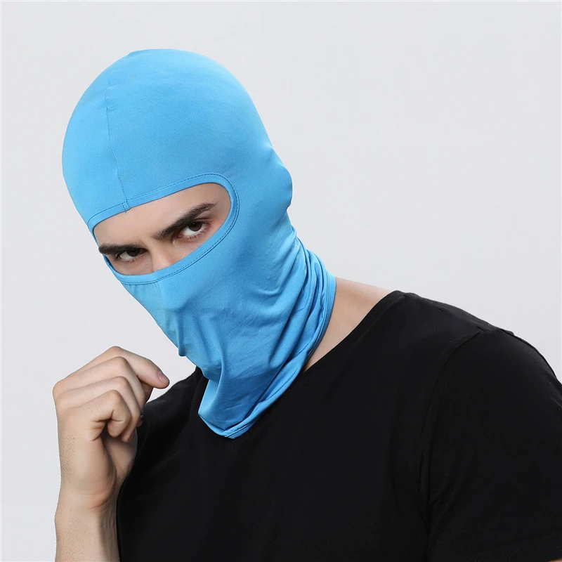 

Soft Breathable Headgear Face Shield Hood Balaclava Windproof Sun-protection Dust Protection Ski Ridding CS Mask Motocycle Mask