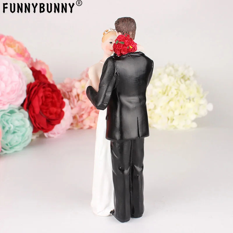 FUNNYBUNNY Жених и невеста декоративный Свадебный Торт Топперы торт Топпер фигурки