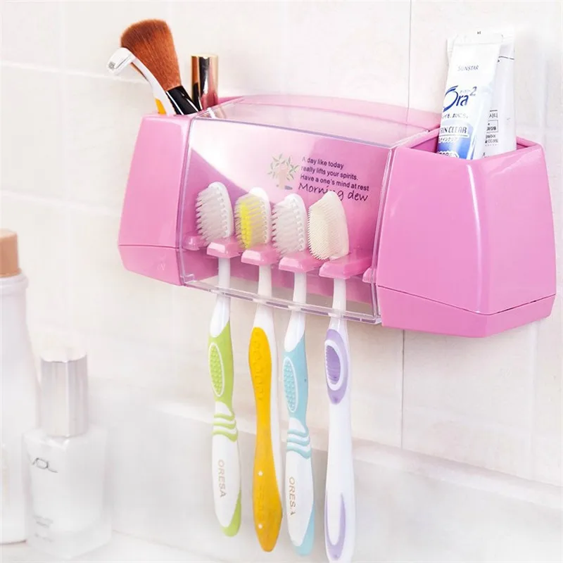 Многофункциональные полки для хранения для ванной, держатель для зубной щетки, коробка для хранения продуктов для ванной комнаты, наборы аксессуаров, держатель зубной щетки