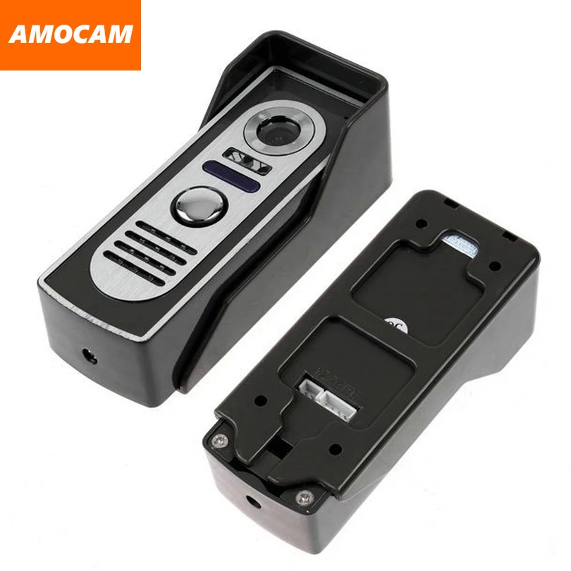 

Video Door Phone Intercom Doorbell Camera Aluminium alloy night vision waterproof Camera Support 4 wire monitor