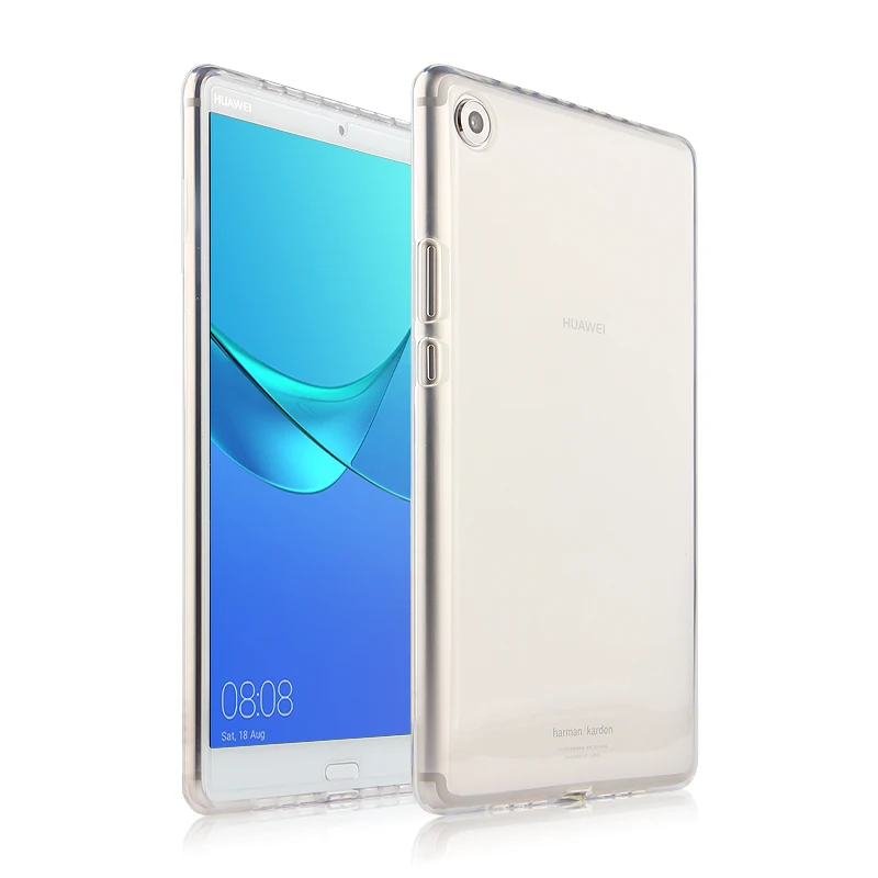 Чехол из ТПУ для Huawei MediaPad M5 защитный чехол 8 4 дюйма мягкий mediapad m5 задние Чехлы