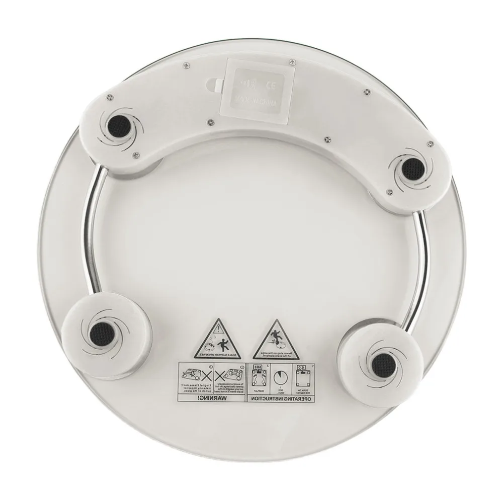 Promotion 33cm High Quality Tempered Glass Weighing Scale