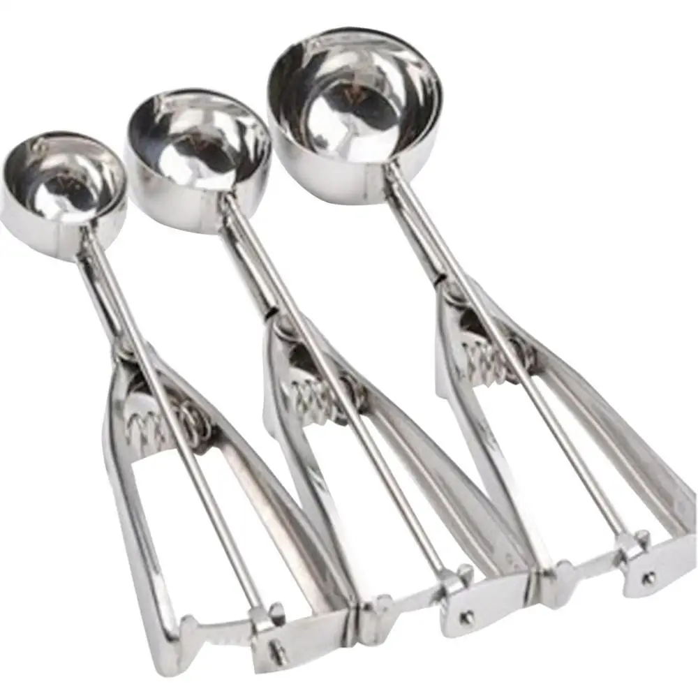 Wholesale Cheap 3Pcs DIY Handmade Ice Cream Scoop Spoon Mold Mould Tool