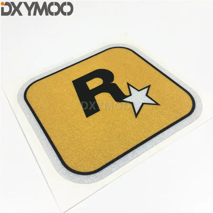 2pcs Star Motorcycle Automobile Motocross Bike Stickers Car