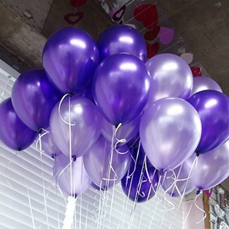 two purple