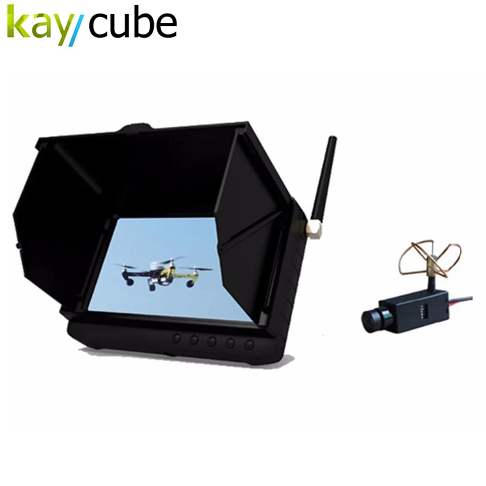 Kaycube 5 8 Ghz 32chs мини беспроводная камера с портативным DVR монитором Набор для RC хобби