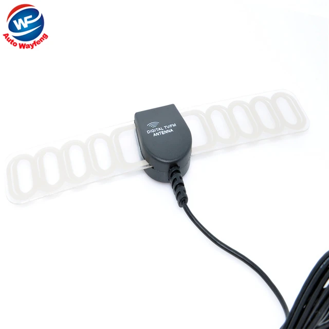 

Car Digital DVB-T ISDB-T TV Antenna Car TV Antenna ANT29db 2 In 1 Booster Antenna Aerial SMA+FM Radio free shipping