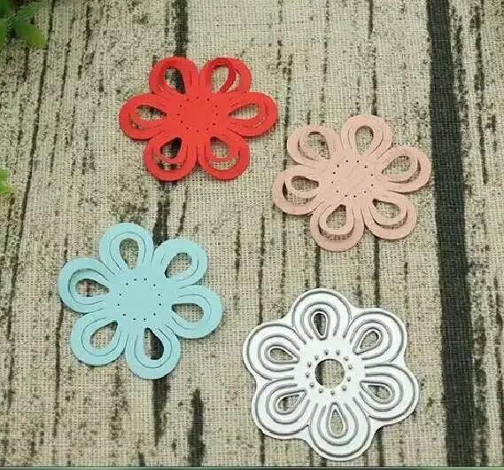 

Flower die cuts metal die cutting dies scrapbooking embossing folder suit for sizzix fustella big shot cutting machine