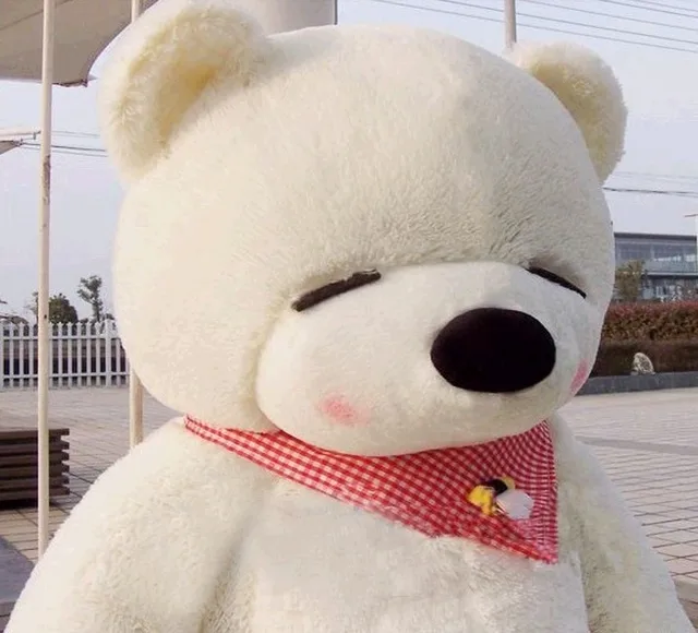 Peluches grandes de ojos cerrados de oso, productos semiterminados, muñeca de piel de oso, regalo de Navidad y cumpleaños, 60cm, 100, 2m, 2,3 m, venta al por mayor Peluches grandes de ojos cerrados de oso, productos semiterminados, muñeca de piel de oso, regalo de Navidad y cumpleaños, 60cm, 100, 2m, 2,3 m, venta al por mayor