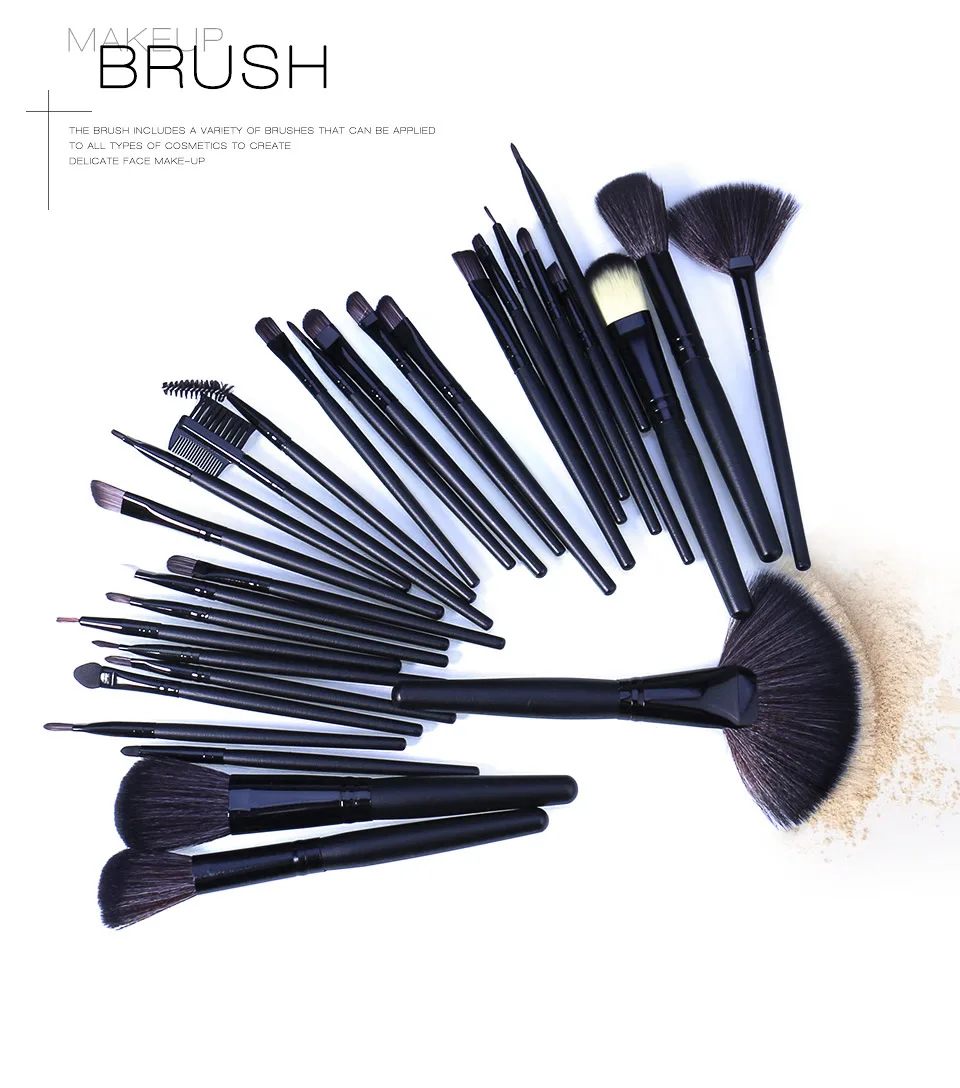 

32PCS Foundation Brush Makeup Brush Eyebrow Eyeshadow Brush Makeup Brush Set Professional Tool