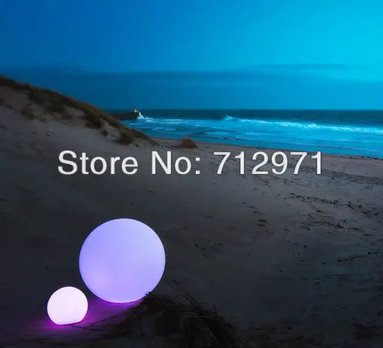 

Big Waterproof 7 Flashing Colors RBG LED Ball LG-2817