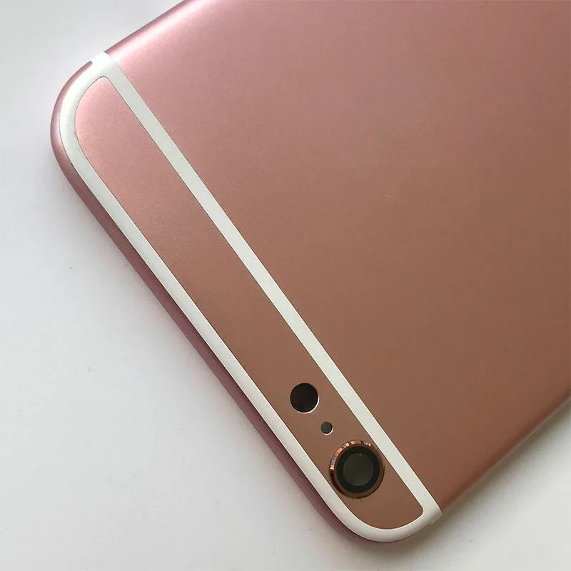 

New Rear Battery Cover Back Housing Door with Side Keys Replacement for iPhone 6 6G and 6S in High Quality with Free Shipping