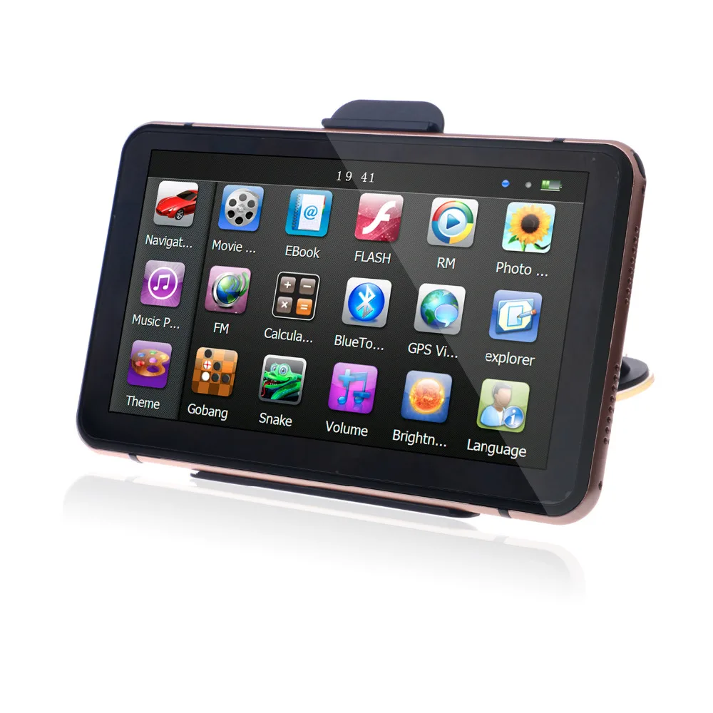 Катарина gps навигация 7 дюймов Автомобильный навигатор 8G 128MB видеорегистратор