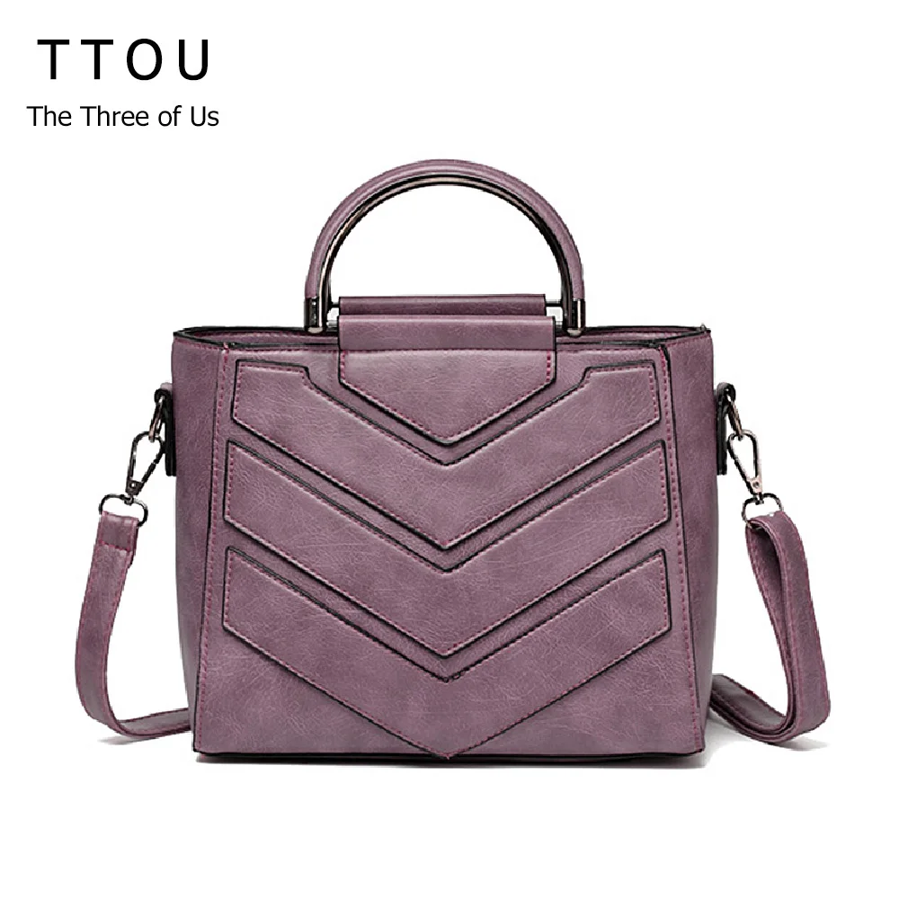 TTOU High Quality PU Leather font b Women b font font b Handbags b font font
