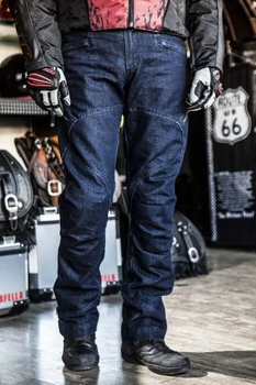 

New Blue Motorcycle Leisure GS Jeans Off-Road Outdoor Jeans Cycling Pants 2 Piece Protect Equipment GP PRO Motorbike Pants