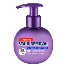 Обновление пятен удаление десен защита ежедневный Push Тип зубная паста очистка практичный фруктовый вкус уход за полостью рта отбеливатель в бутылках