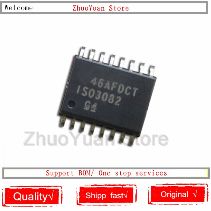 1 шт./лот ISO3082 чип ISO3082DW SOP16 ISO3082DWR лапками углублением SOP-16 микросхема