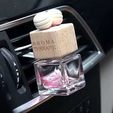 Освежитель воздуха орнамент подвеска в виде бутылочки парфюма эфирные масла Авто Автомобильный флакон духов воздуха на выходе стеклянная бутылка автомобиль-Стайлинг