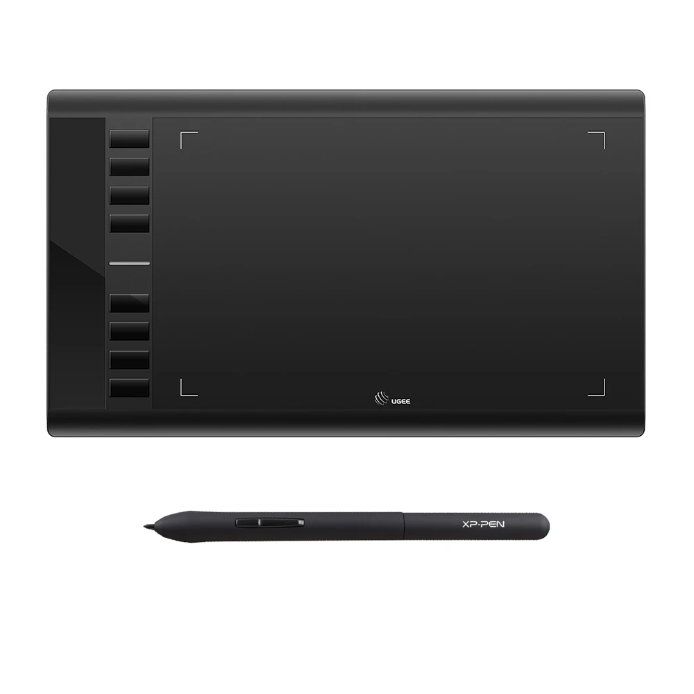 UGEE M708 Upgrades Graphic Tablet 8192 Level Digital Drawing Tablet Electronic Art Drawing Board 10x6 inch Active Area