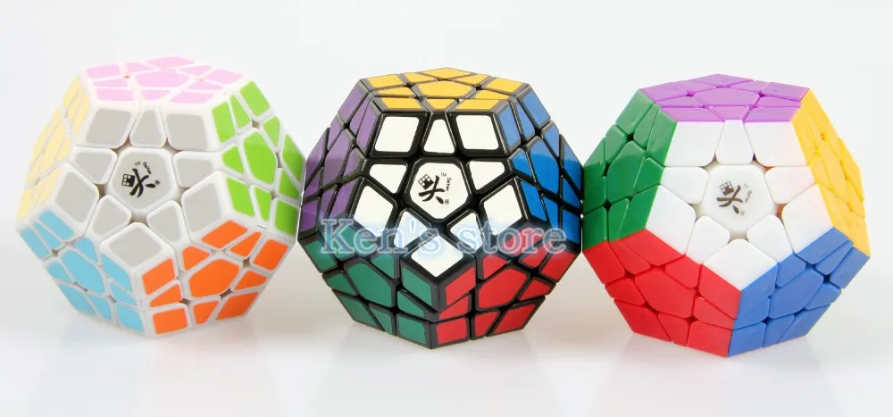 Фирменная Новинка Даян Megaminx 1 12 оси 3 ранга Додекаэдр Stickerless Скорость Головоломка Куб Игрушечные лошадки для малыша детский Бесплатная