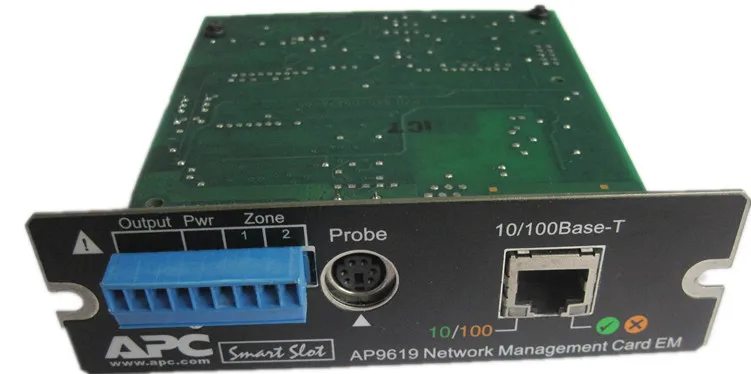 Карта контроля сети APC AP9619 карта мощности с поддержкой для подключения к