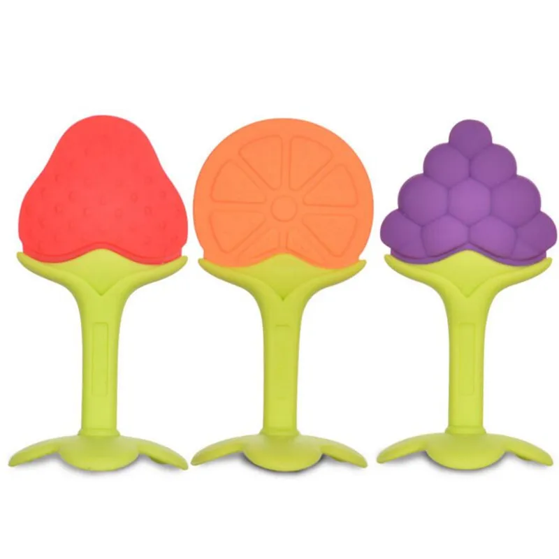 silicone fruit teether