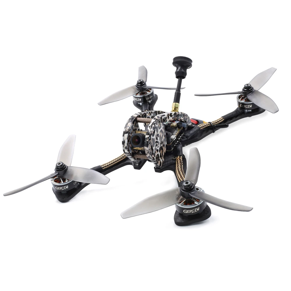

GEPRC GEP-LSX5 RC FPV Racing Drone Leopard 230mm 2306 2450kv Brushless Motor SPAN F4 Tower AIO Controller With 600TVL Camera