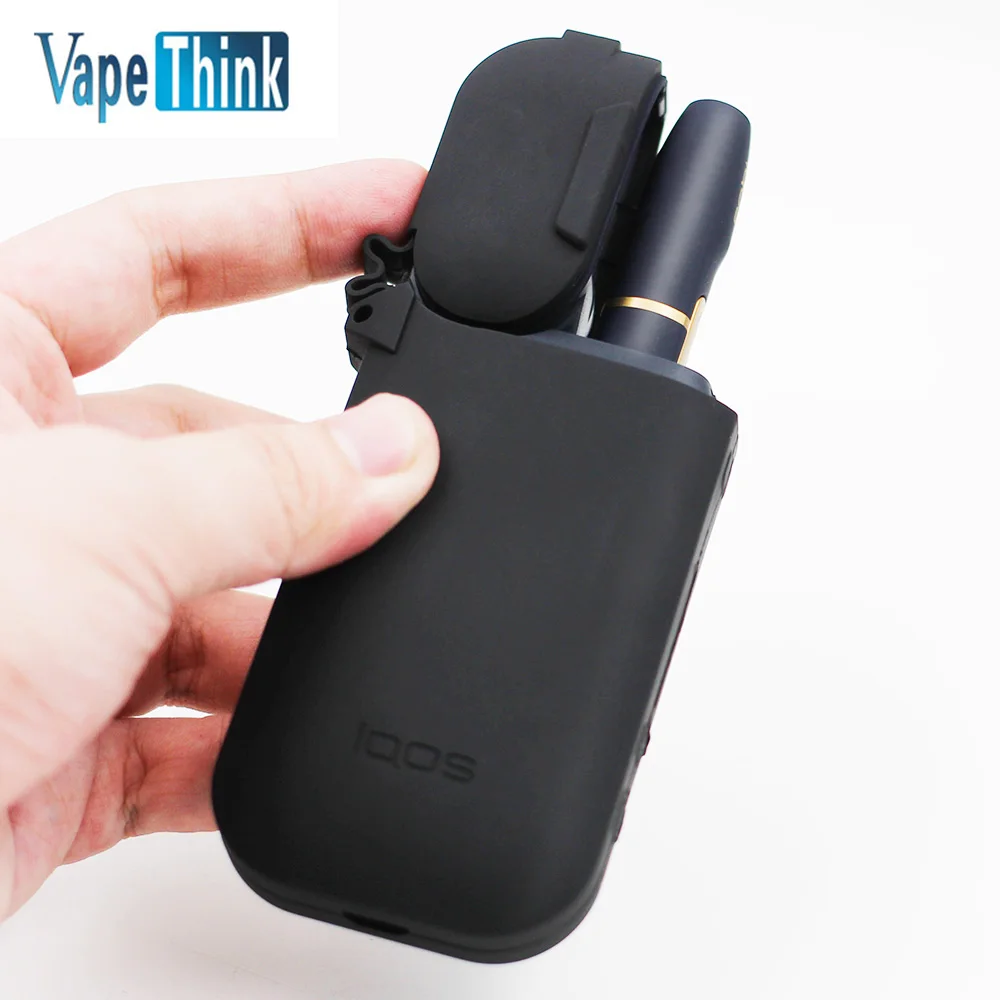

vapethink Newest pure color IQOS Silicone Case for IQOS 2.4 Plus Pocket Charge Anti Scratch Cover Protective IQOS case
