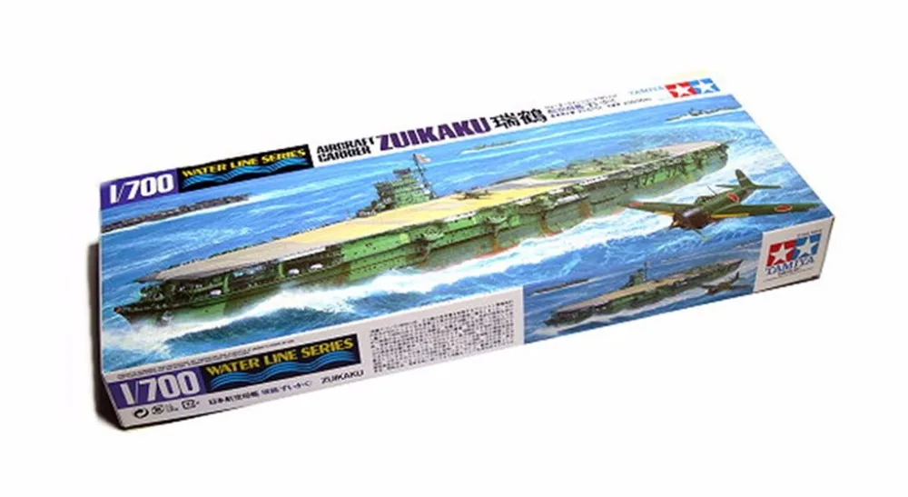 Tiiya 31214 1/700 японский темно синий AC Zuikaku WWII шкала сборки военные модели корабля