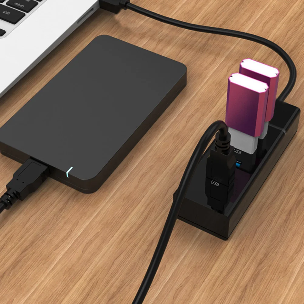Лидер продаж 4 порта концентратор USB 3 0 с зарядкой и переключателем питания