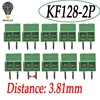KF128-2P KF128-3P 3,81 5,0 7,5 2,54 мм печатной платы Клеммная колодка с терминал KF120-2.54 DG308 MG128 ► Фото 3/6