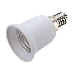 BIFI-6 штук E14 к E27 светодиодные лампы гнездо адаптера лампа Разъем