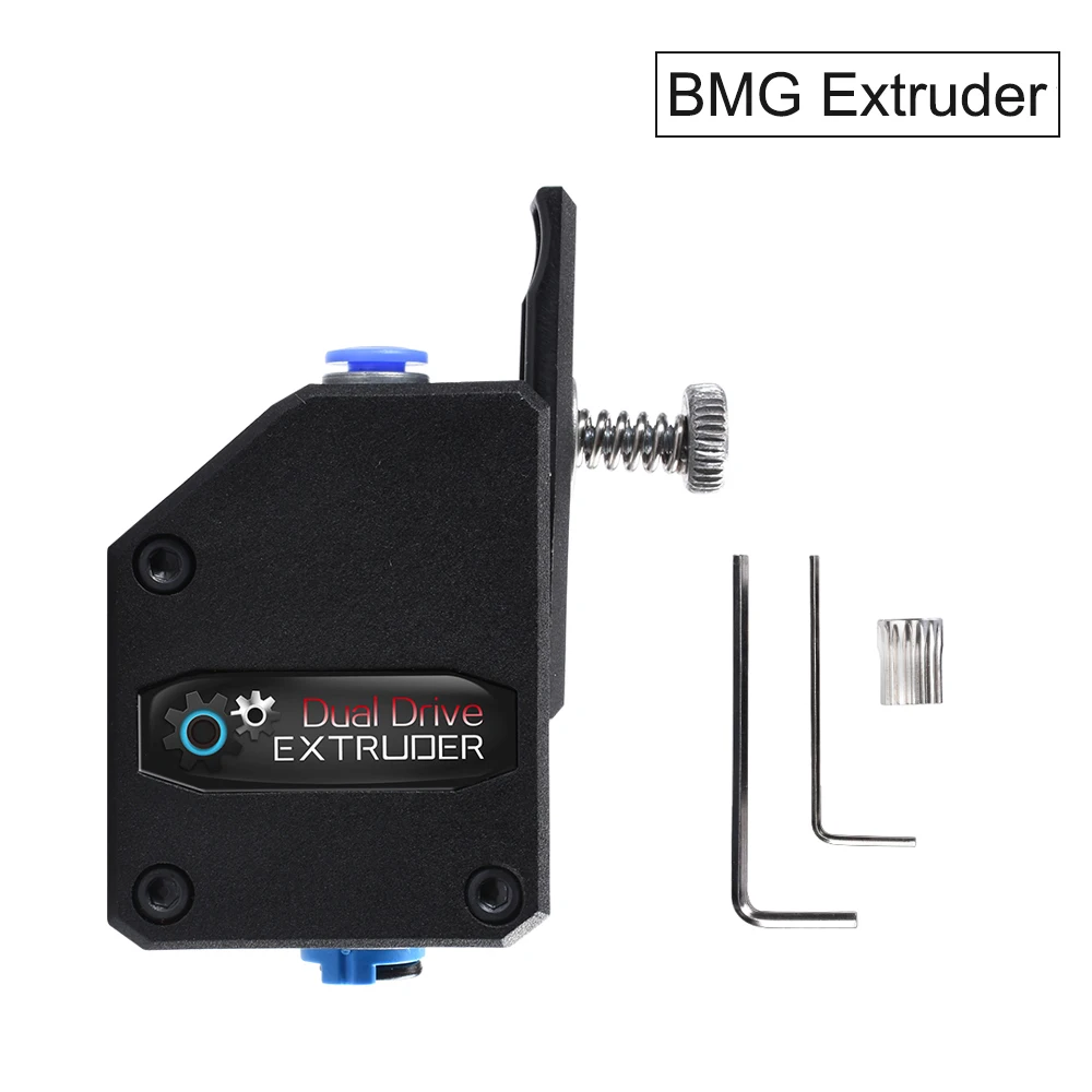 

High Quality BMG Extruder Cloned Btech Bowden Extruder Dual Drive Extruder For Creality CR10 Ender 3 Anet E10 3d printer partas