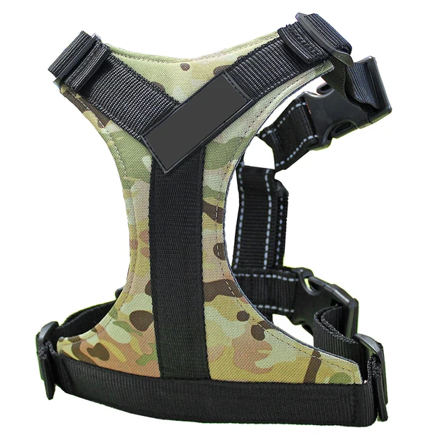 Durable Reflective Nylon Large Pet Dog Harness Adjustable Dog Vest Harness For Small Medium Large Dogs Pitbulls French bulldog