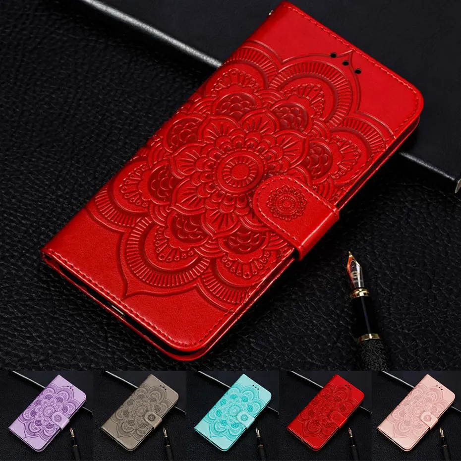 

Flip Leather Case For Xiaomi Redmi 6 6 Pro Note 7 Mi A2 Lite 3D Relief Wallet Phone Case for Xiaomi Mi 8 9 SE Lite Fundas Capa