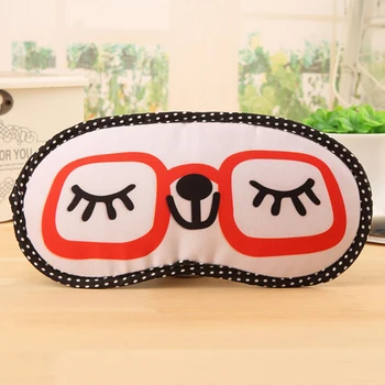 

New Cartoon Sleeping Eye Mask Lovely Nap Eye Care Shade Blindfold Sleep Mask Eyes Cover Sleeping Travel Rest Relaxing Aid Tools