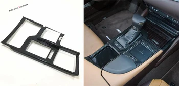 

Yimaautotrims Stalls Interior Gear Shift Box Panel Cover Trim 1 Pcs Fit For Lexus ES 2018 2019 2020 ABS Carbon Fiber Look