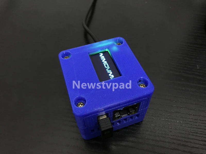 Синий mmdvm Nano Hotspot MMDVM NanoPi NEO UHF 433MHz 3D Shell HAM DIY Kit поддержка DMR D STAR|Модули для умного