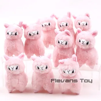 

Cute Lovely Alpaca Plush Pendants Dolls Kawaii Stuffed Animal Alpacasso Baby Children Birthday Gifts 10pcs/lot