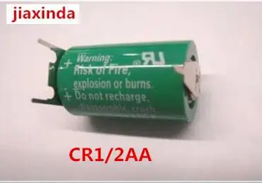 Jiaxinda cr1/2AA cr1/2aa-slf CR-1/2AA cr1/2 3 В литиевая батарея ПЛК промышленный управления 14250 литий-ионный аккумулятор 3pin ноги