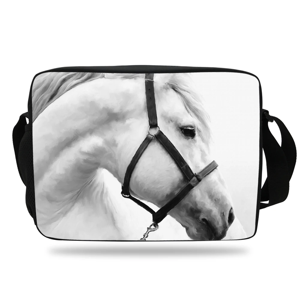 Mode Meisje School Messenger Bag Animal Schoudertas Voor Kinderen Zebra