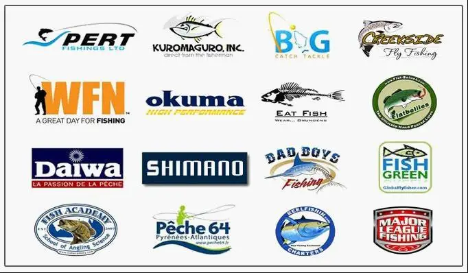 рыболовные фирмы производители. наклейки рыболовных брендов. фирмы рыболовных товаров. рыболовные сайты. логотипы рыболовных фирм.