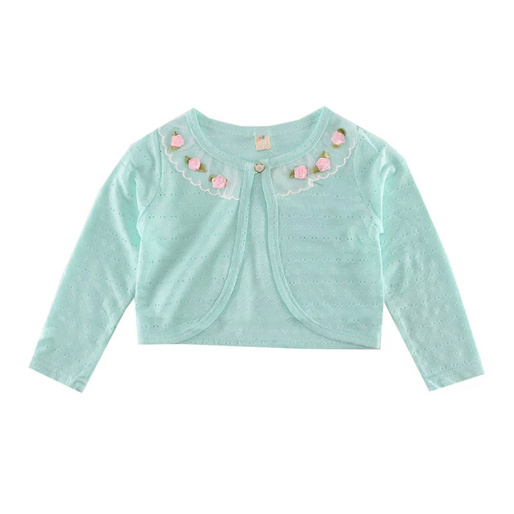 

Lace Flower Girl Cardigans, European Kids Knitted Sweater Cape, Princess Style Thin Jacket, Girls Clothes, Outerwear Costume