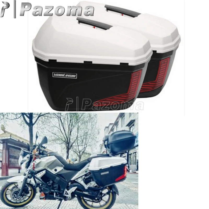 

Universal Motor 20L Side Cases Panniers Tail Top Box Luggage Cargo Boxes for BMW Triumph Honda Kawasaki Suzuki Yamaha
