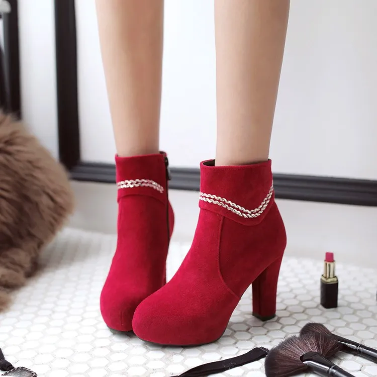 

Big Size 9 10 12 boots women shoes ankle boots for women ladies boots shoes woman winter