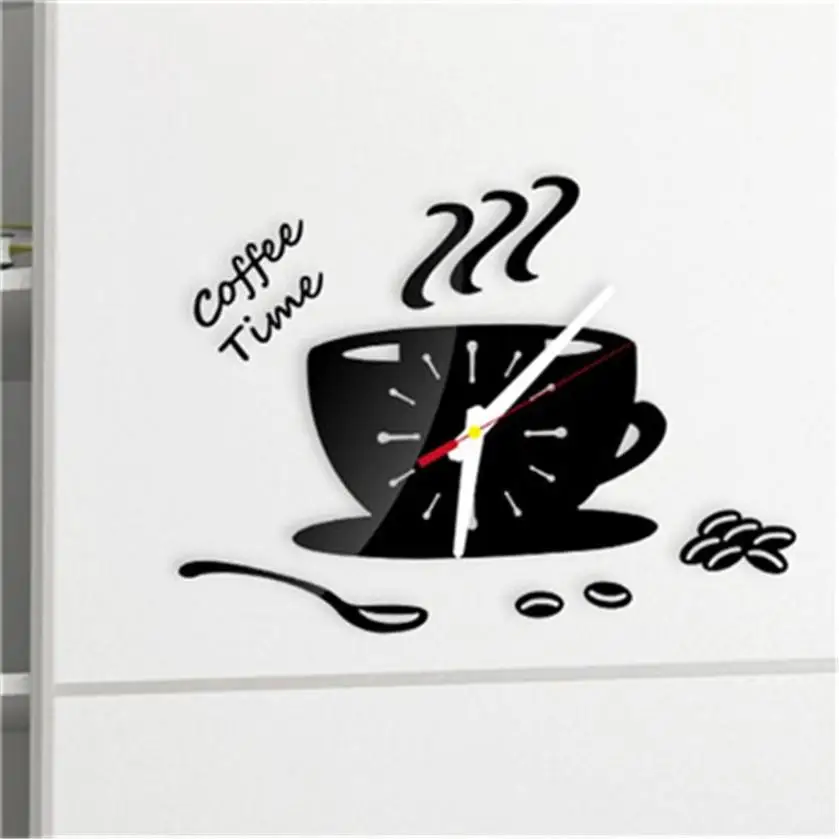 3d wall stickers Kitchen Mirror Wall Sticker home decor living room bathroom toilet waterproof self-adhesive stickers wallpaper