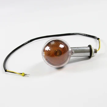 

LVTONG sightseeing car four wheels electric classic car small round lamp retro car turn signal panzagle accessories