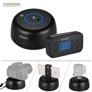 

Sevenoak SK-EBH04 Wireless Electronic PanoramicTripod Ball Head w/Remote Control Phone Holder for Canon Nikon Sony Pentax DSLR