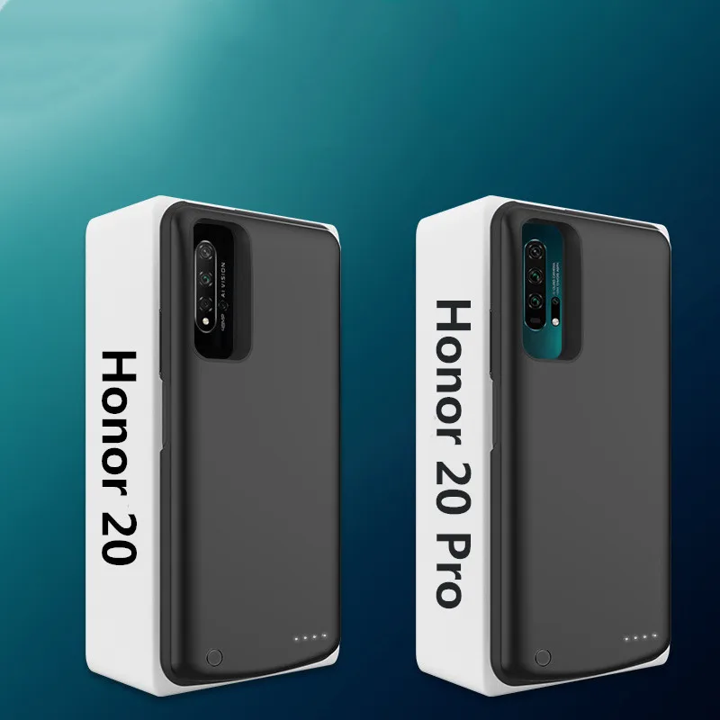 Тонкие Чехлы для зарядного устройства ZKFYS Huawei Honor 20 Pro чехол внешнего аккумулятора