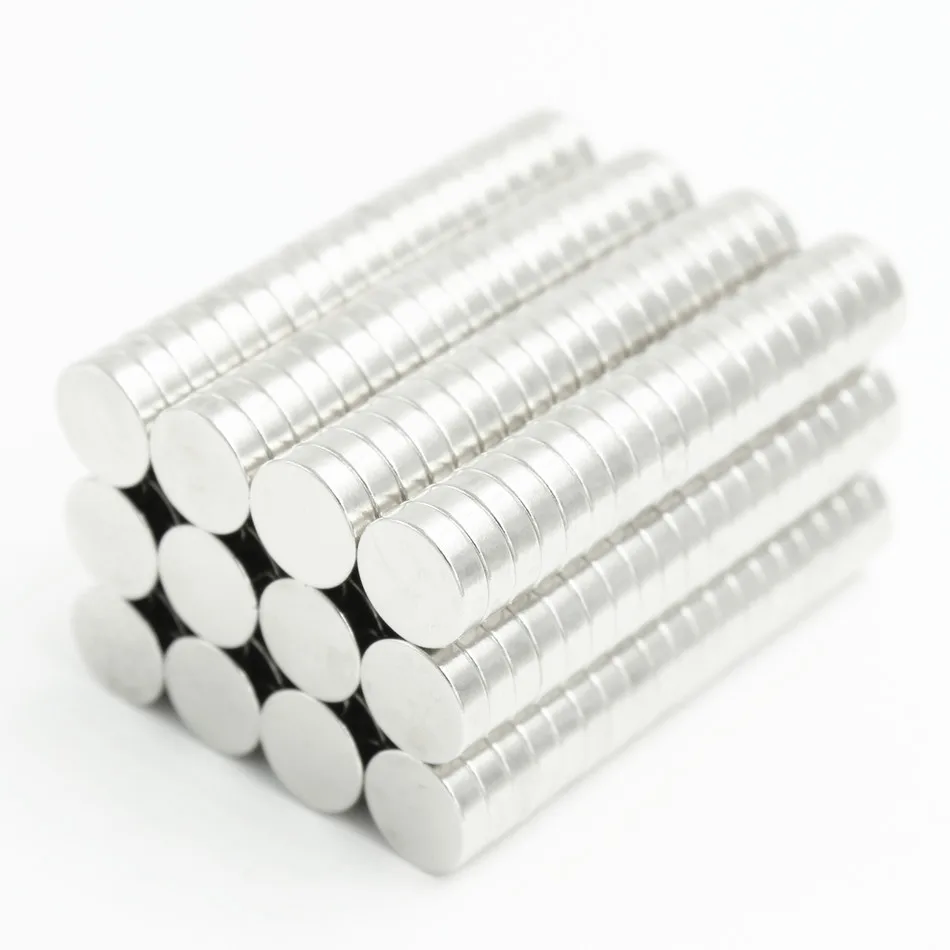

500pcs Neodymium N35 Dia 10mm X 3mm Strong Magnets Tiny Disc NdFeB Rare Earth For Crafts Models Fridge Sticking magnet 10x3mm